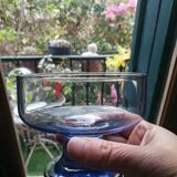 Set of 12 glass cups