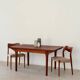 Paire de chaises Niels Otto Moller 71 scandinave