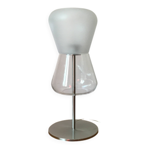 Lampe à poser en verre