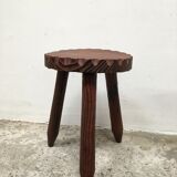 Brutalist tripod stool