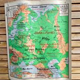 Map 34 - USSR and Finland - Vidal-Lablache