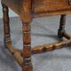 Antique Southern European entry table/side table, 17th century