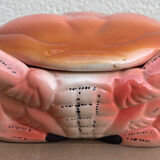 Crab box signed Michel Caugant