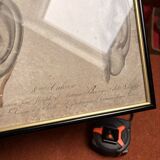 Print Engraving Study Sketch Ear by Lemire Polytechnical School Perrot