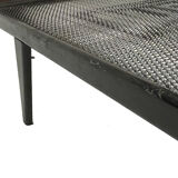 Vintage meridian Auping Cleopatra metal teak design by Dick Cordemeyer