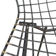 Suite de 4 Chaises "Wire" — Harry Bertoia pour Knoll (Rilsan Noir)