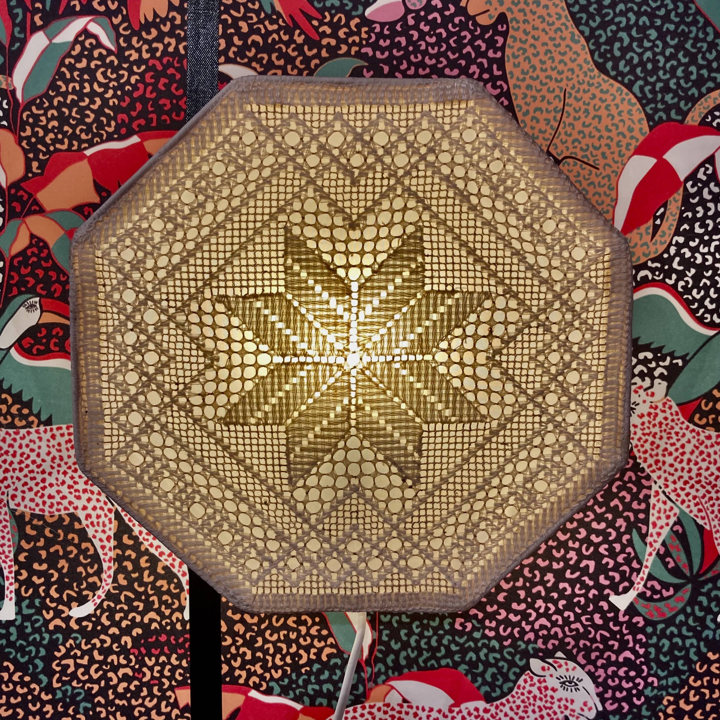 Beautiful Scandinavian design wall light from the 1950s.