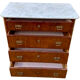 Commode 4 tiroirs vintage style marine