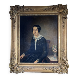 Portrait de Femme – École Française (1890/1900)