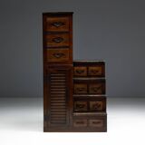 Kaidan Tansu Japanese stair chest, Japan, 19th century