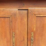 Norman countryside buffet in solid cherry wood nineteenth