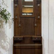1930s Art Deco oak wardrobe
