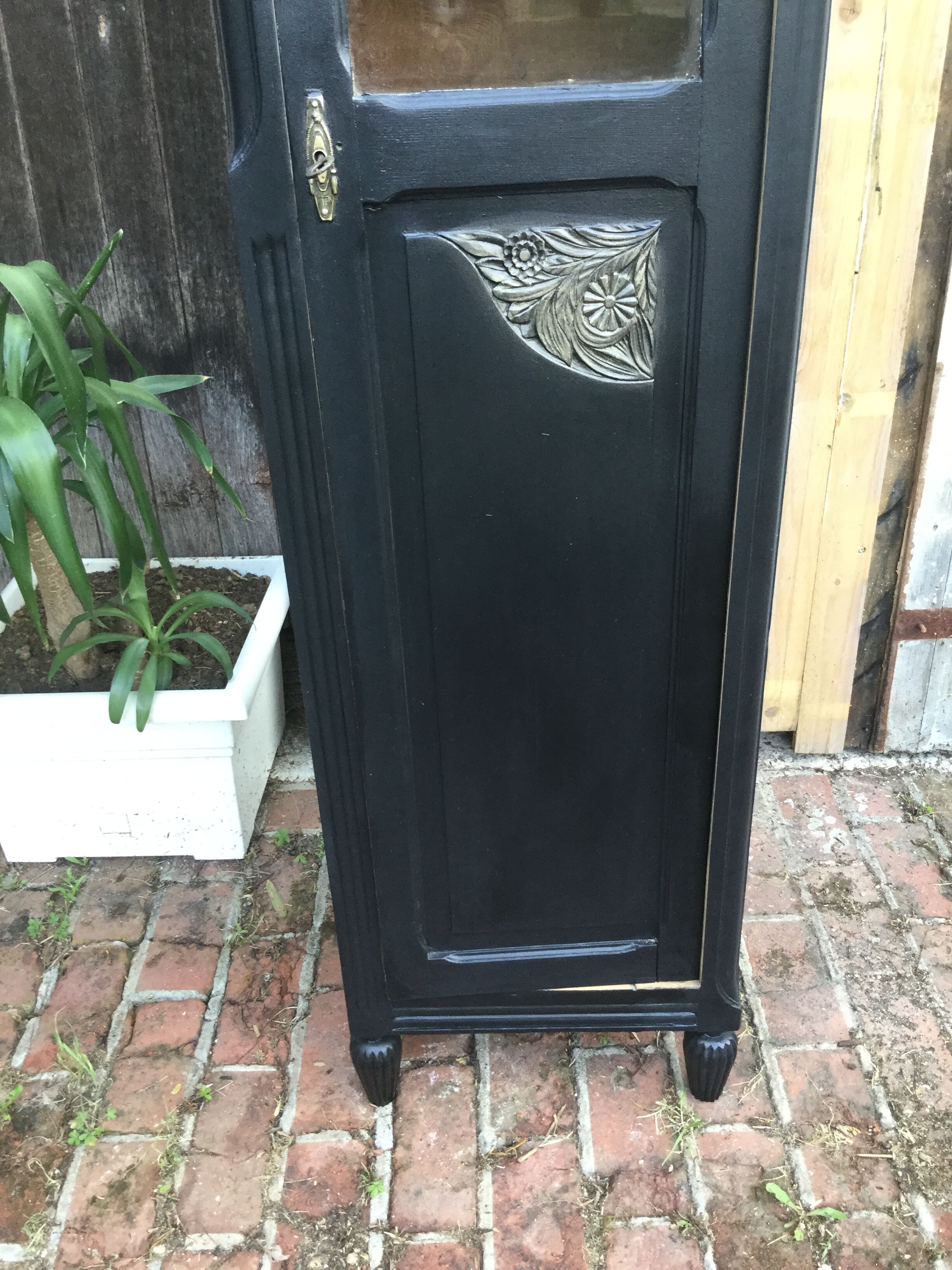 Wardrobe renovated with its key