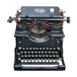Royal 1930s typewriter