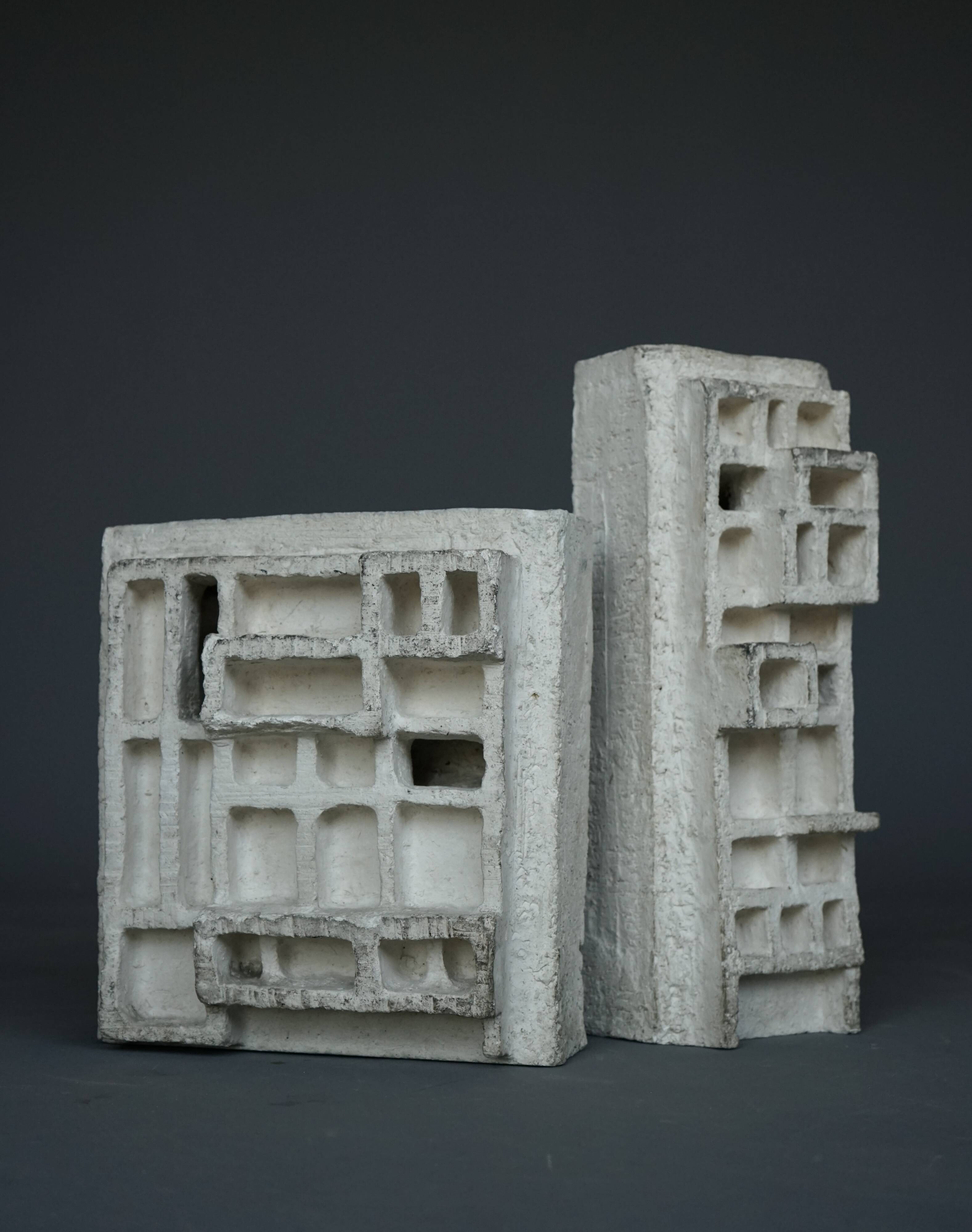 Brutalist Architectural Abstract Sculptures. 1960s