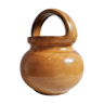 Pot à confit avec anse / poterie provençale / céramique provençale vintage / terre cuite vernissée vintage