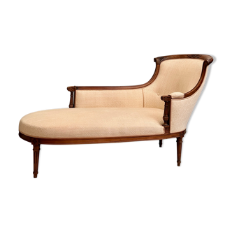 Meridian daybed in walnut style Louis XVI Period XIXth century