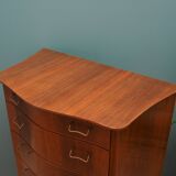Mahogany chest of drawers, Danish design, 1960s, manufacturer: Øm Mobelfabrik