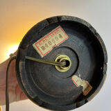 Lampe à poser, pied en céramique peint à la main