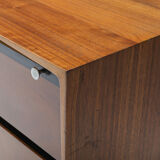Rosewood & walnut madison sideboard from De Coene - 1958