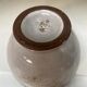 Vintage grey sandstone bowl signed