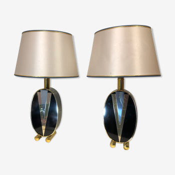 Paire de lampes des années 70