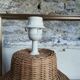 Rattan lamp foot