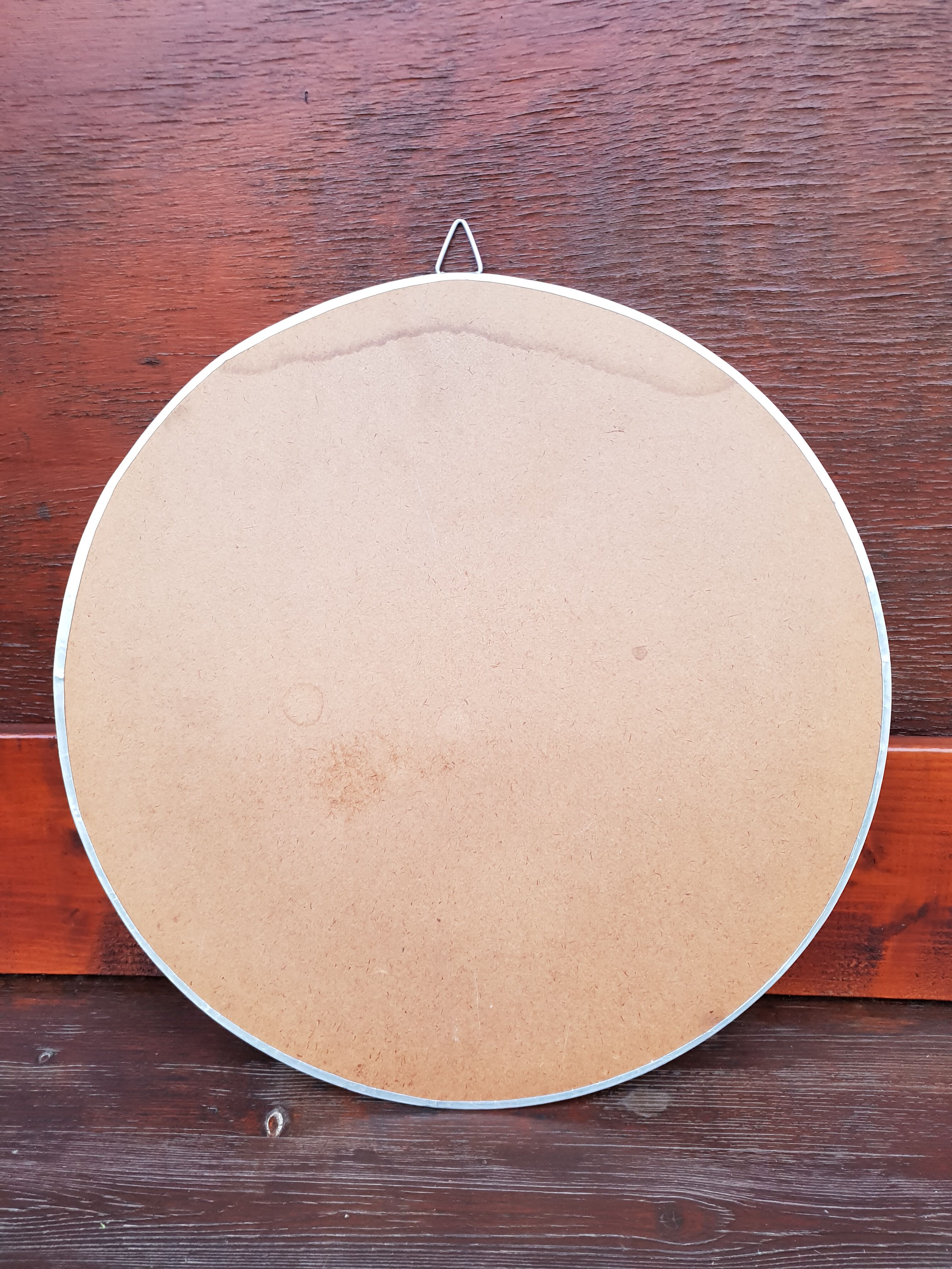 Round frame butterflies naturalized