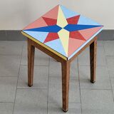 Pair of vintage formica stools 1950