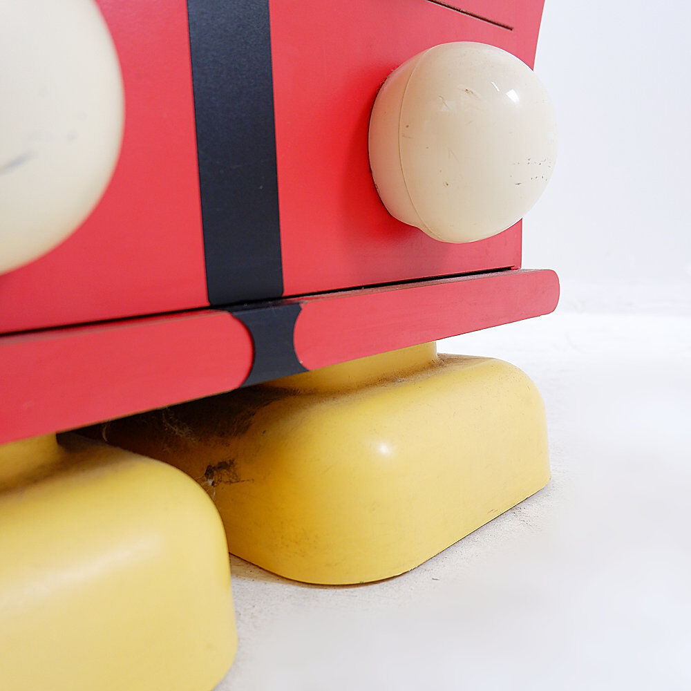 "Mickey Mouse Commode" by Pierre Colleu for Starform, France 1980s