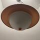 Copper Glass Light Pendant 1990’s