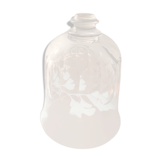 19th century white glass bell