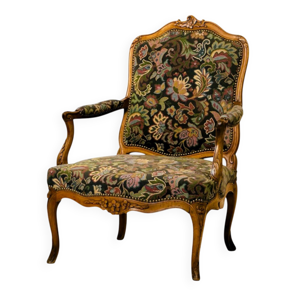 Fauteuil à la reine de l'époque Louis XV