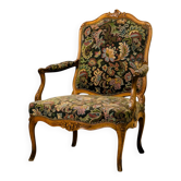 Fauteuil à la reine de l'époque Louis XV