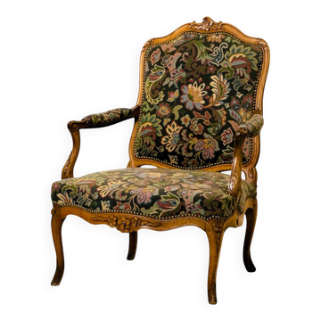Fauteuil à la reine de l'époque Louis XV