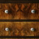 Commode art déco en noyer