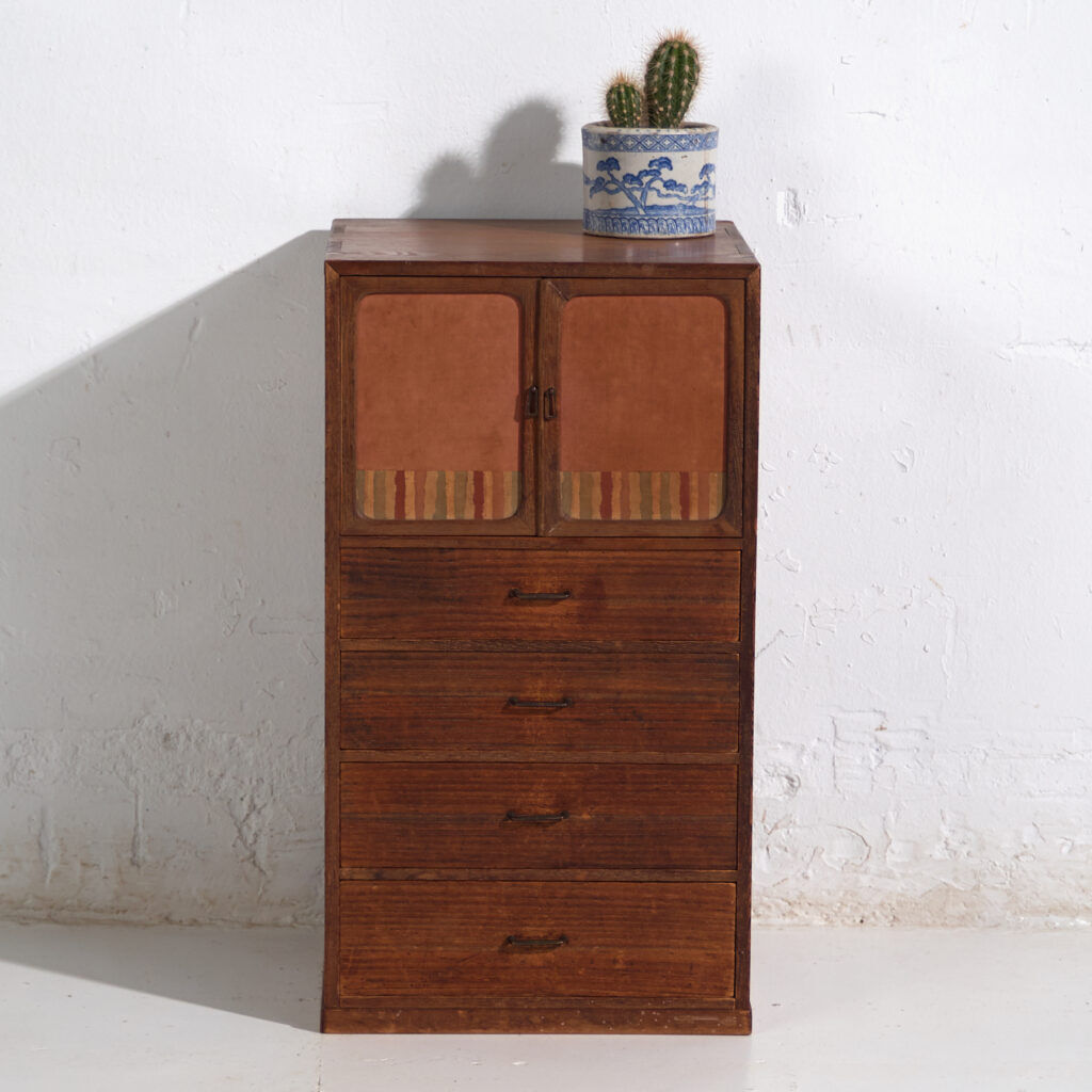 Small antique Japanese cupboard – Showa period (c. 1945-1970) #23