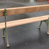 Old garden bench cast-cast foot