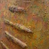 Painting composition of the painter Lee Michel