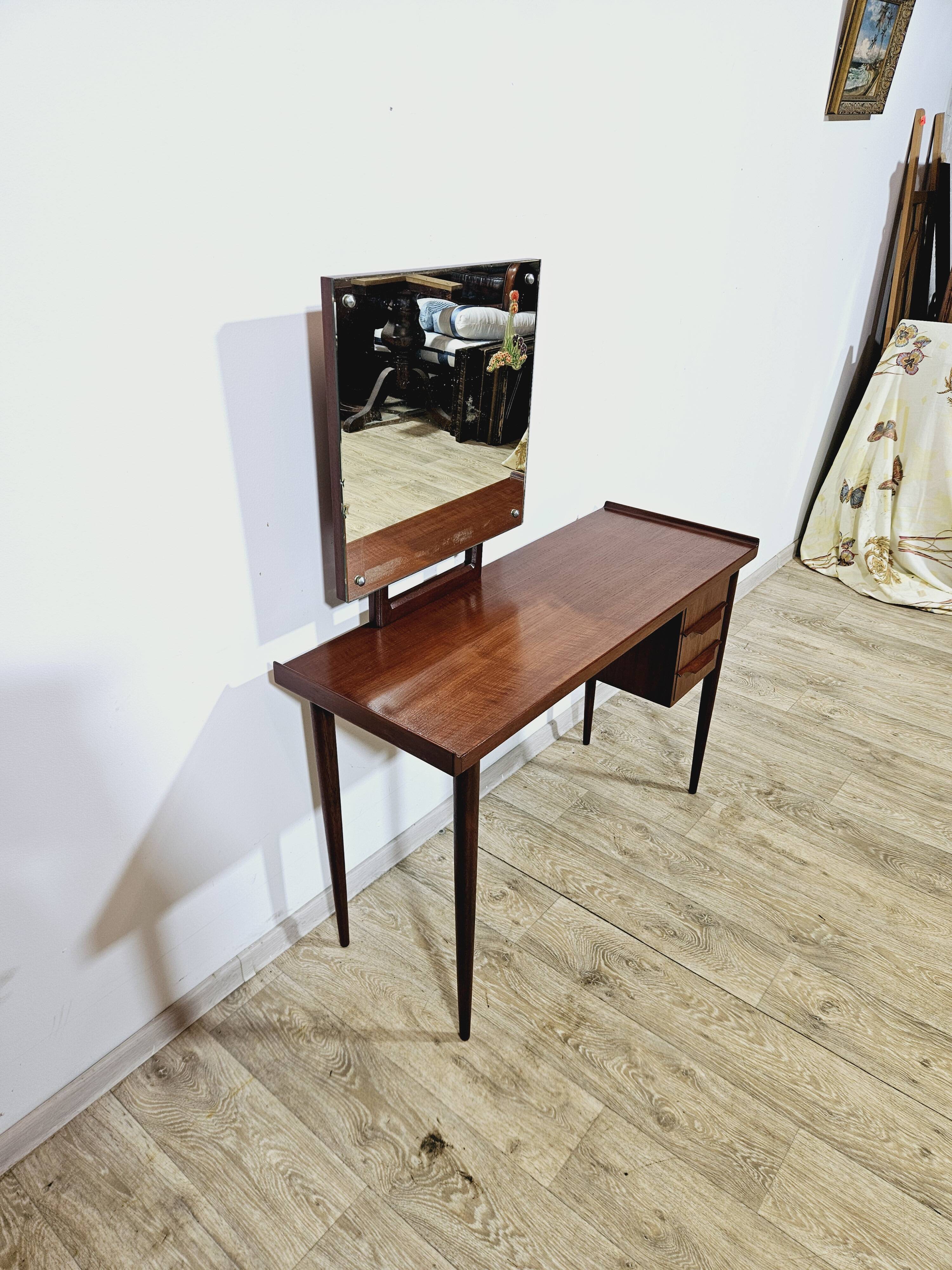 Gunnar nielsen tibergaard, toilet teak, denmark, 1960s.