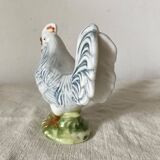 Salière coq en opaline