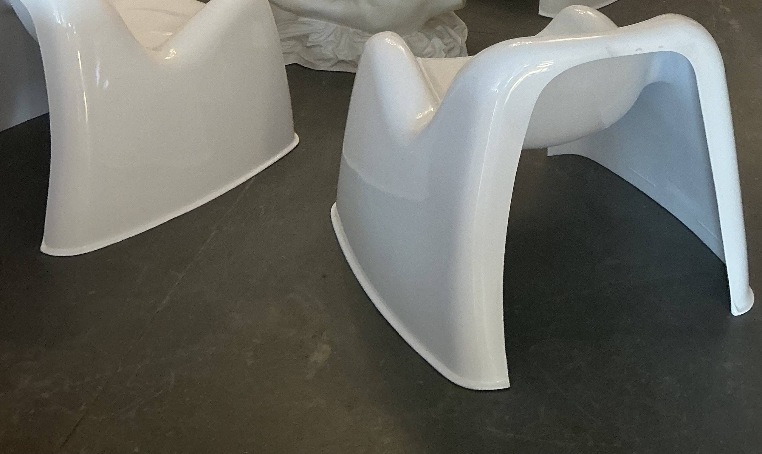 Pair of Toga armchairs by Sergio Mazza for Artemide 1968