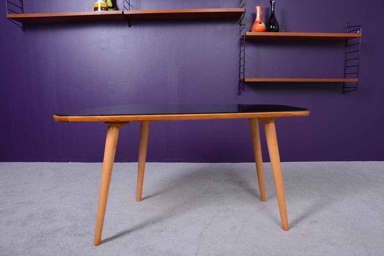 Free-form coffee table, dating from the 1960s