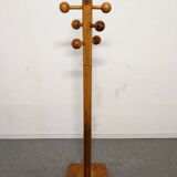 Pine parrot coat rack from the 70s