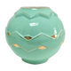 Vase boule art déco céramique émaillée moulin des loups