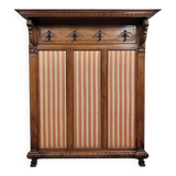 Grand porte manteaux style Renaissance en noyer vers 1850
