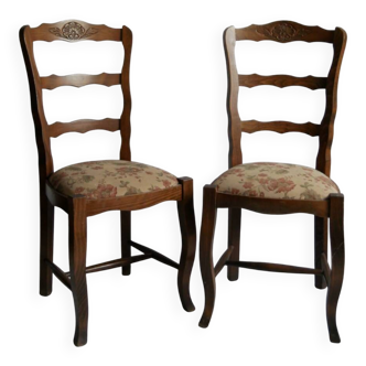 Two antique style Baumann chairs