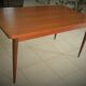 Scandinavian design table in teak levitan 1969