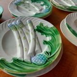 Lot Service d 'assiettes à asperges Salins