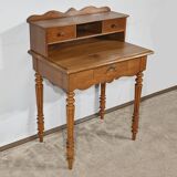 Petit Bureau à Gradin en Merisier Blond, style Louis Philippe – Fin XIXe
